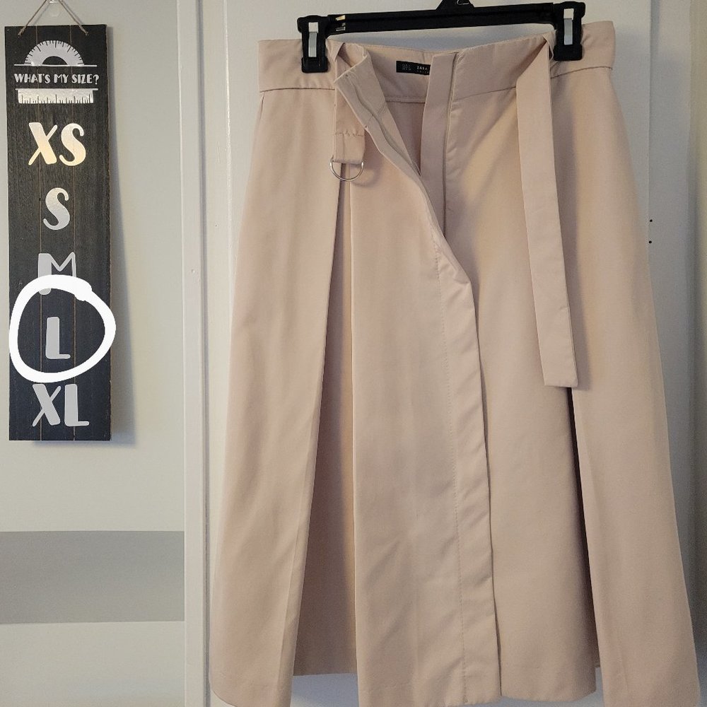 Zara Skirt Pink size L - Picture 5 of 6